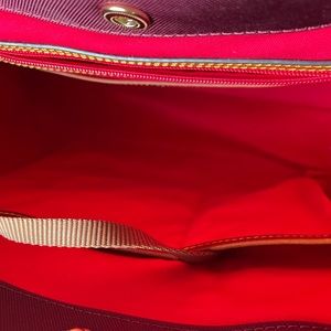 Dooney & Bourke Burgundy tote bag